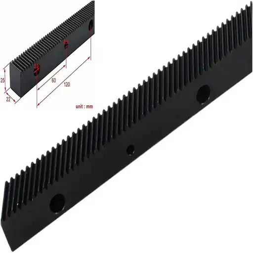 RACK HELICAL 1.25 M /670mm