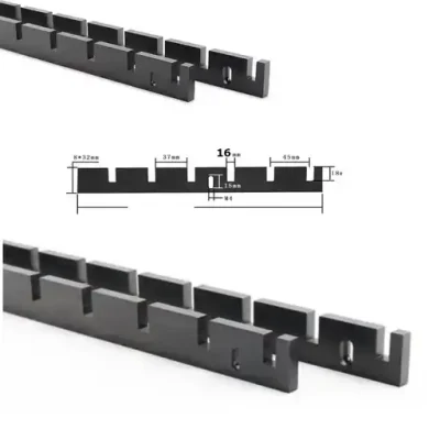 ALUMINUM holder ( Match 16*25 blades) Thickness 8mm 1700mm